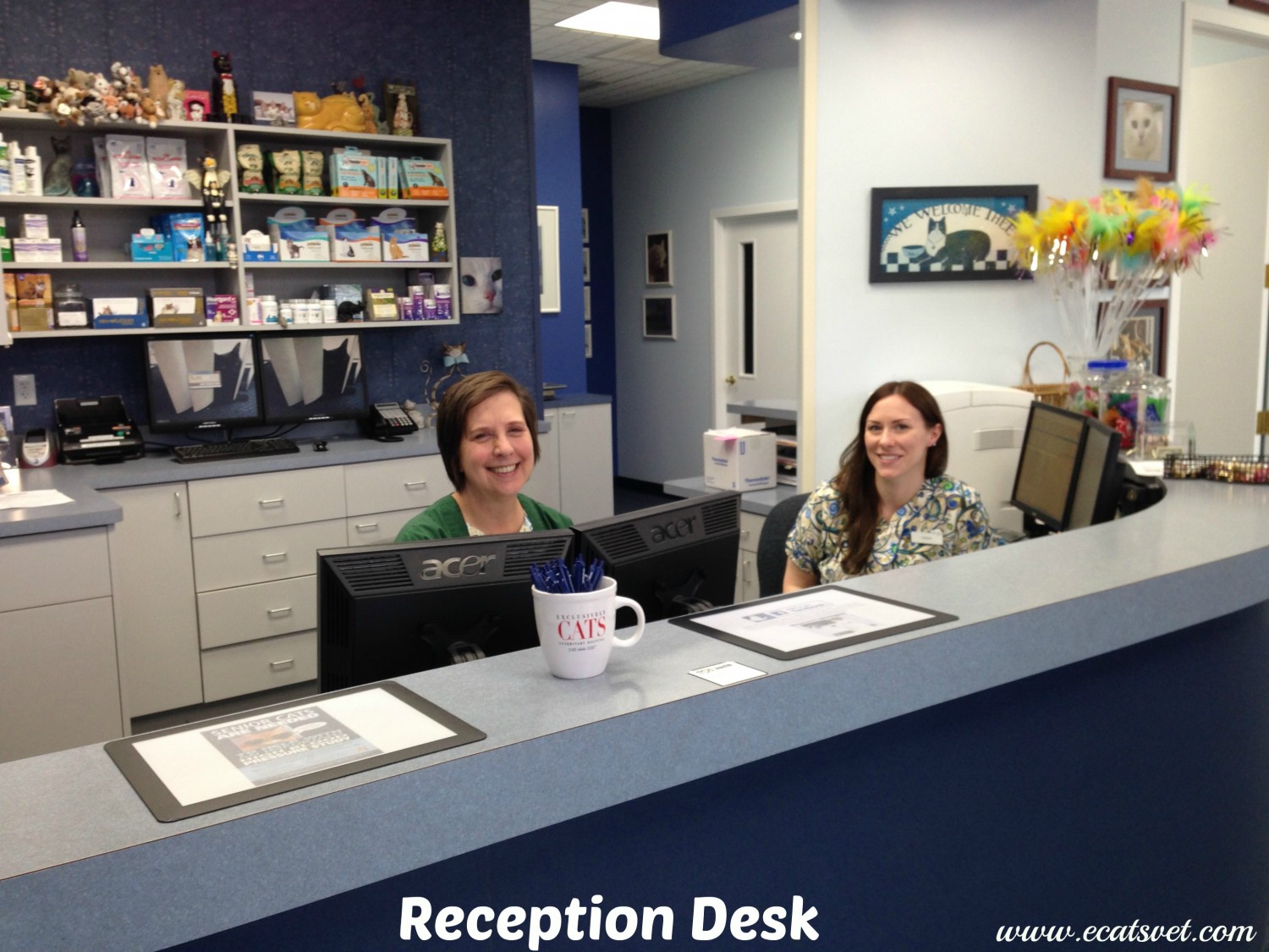 Exclusively Cats Veterinary Hospital - Waterford, MI - Our welcoming lobby Exclusively Cats Veterinary Hospital - Waterford, MI - Our welcoming lobby